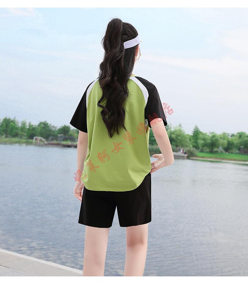 nilaike品牌女装中学生运动套装女短袖少女夏装22新款高初中学生夏季