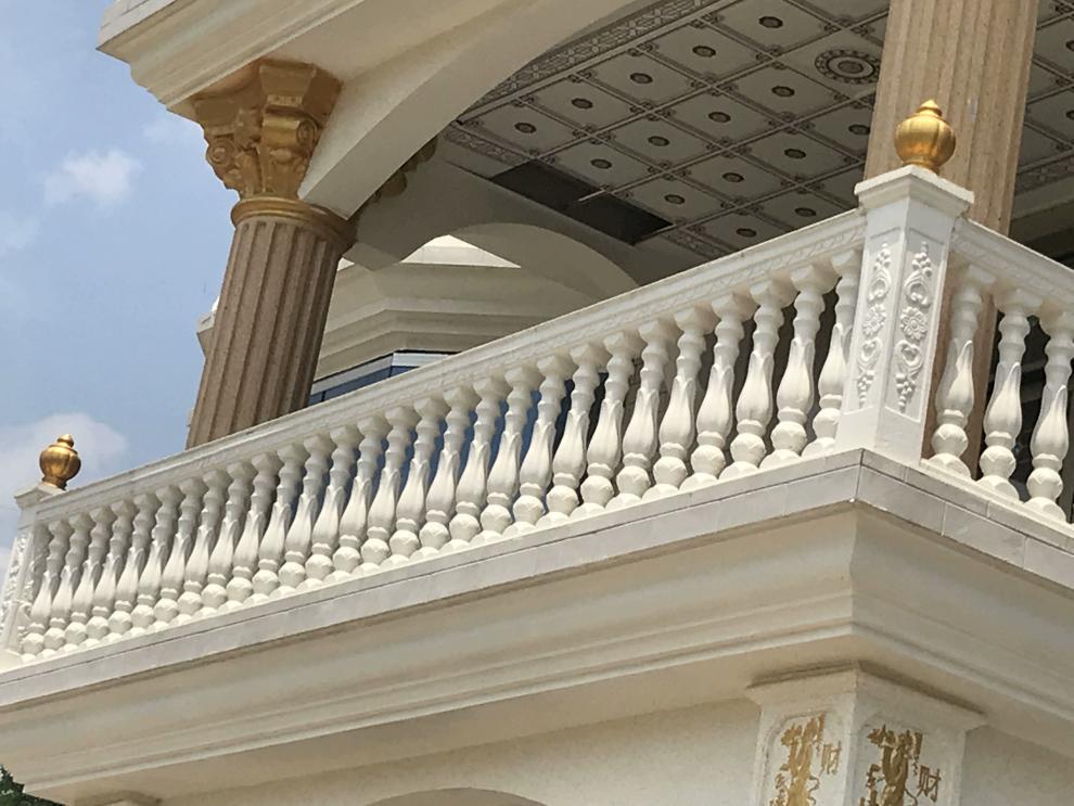 欧式别墅罗马柱模具围栏阳台护栏花瓶栏杆兰花现浇水泥柱建筑用60厘米