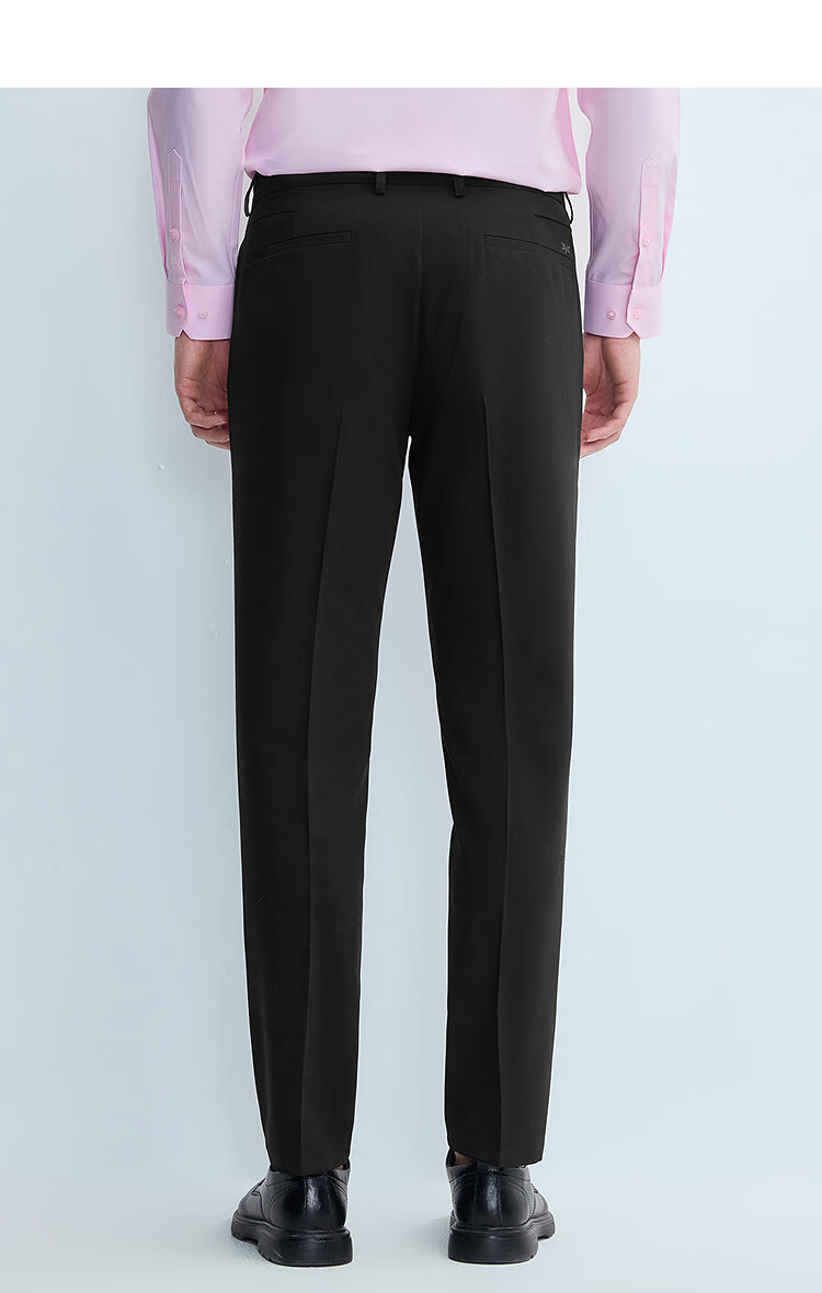 HLA Men's Dress Pants, Light Business Classic Series Slim-Fit Trousers for Spring 6
