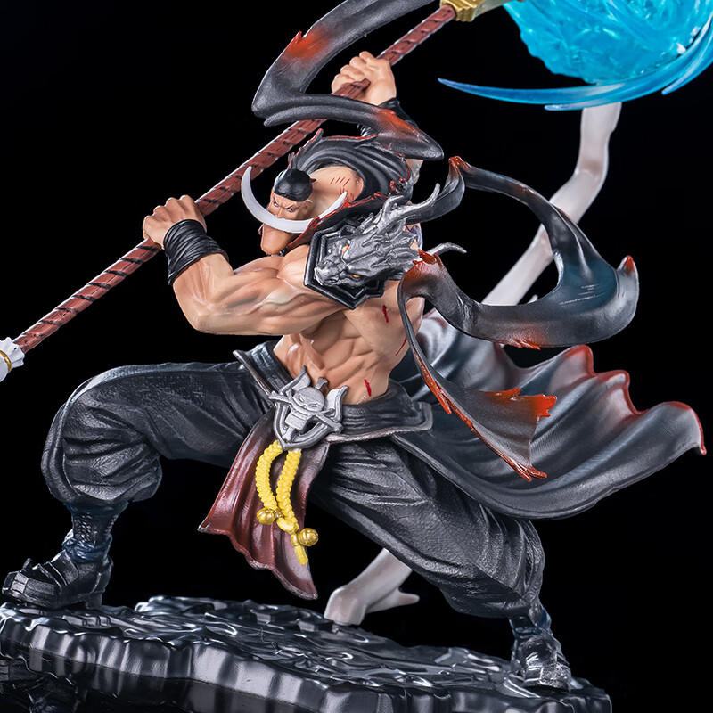 【品牌联名】贼海王白胡子手办大型可动模型摆件剧场版海贼 四皇 战斗