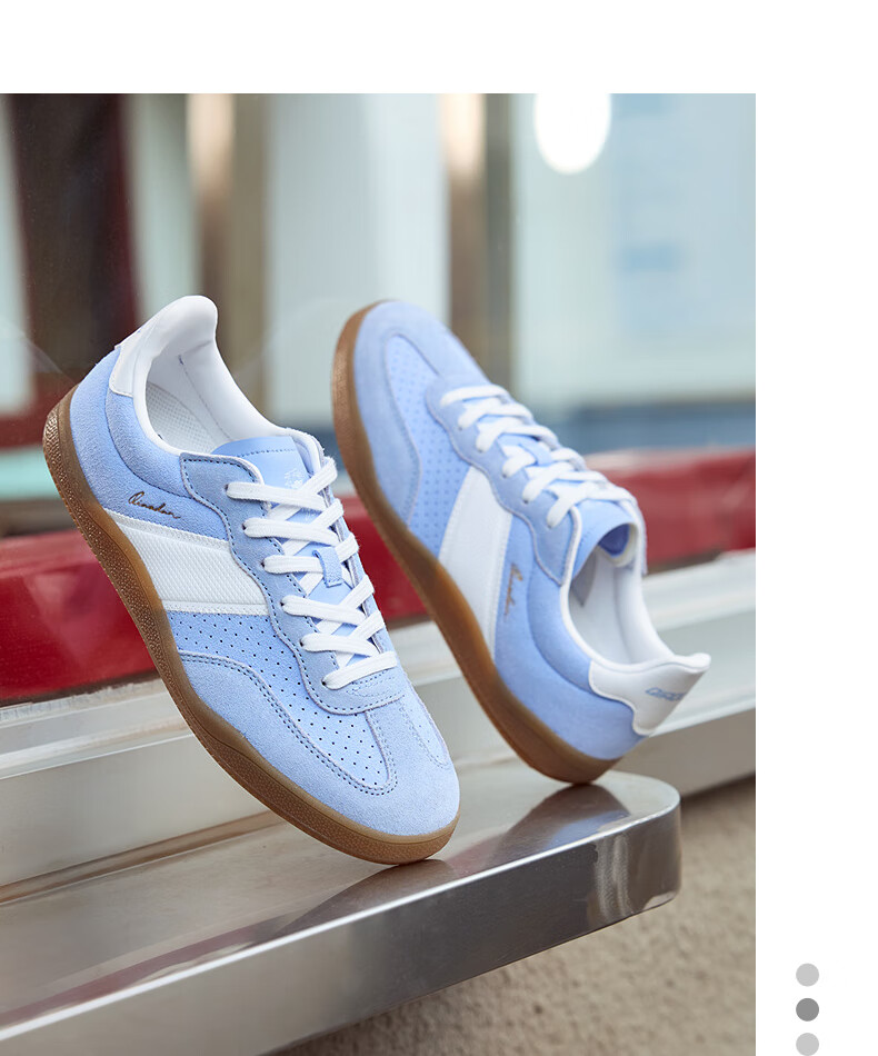 QIAODAN Women's Skateboard Shoes, T-Toe Shoes, Wave Thin-Soled Training Shoes, Sports Skateboard Shoes, Classic Couple Dopamine Outfit 41
