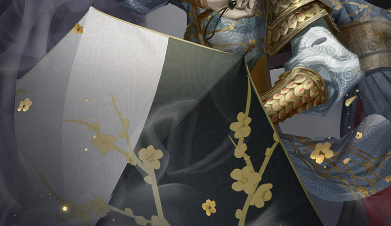 第五人格角色道具系列东风遥晴雨伞宿伞之魂黑白游戏周边圣诞节礼物