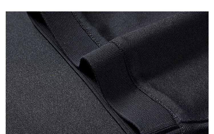 YOUNGOR [20% Mulberry Silk] Summer 2026 New Machine Washable Polo Shirt with Collar, Navy Blue, XL 16