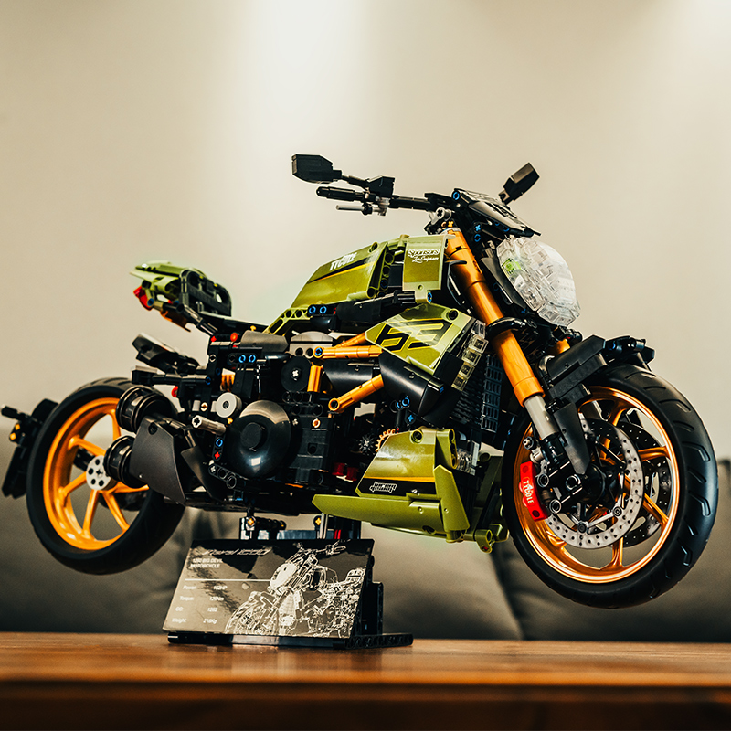 乐高(lego)宝马摩托车m1000rr拼装积木杜卡迪玩具男孩高难度 【1