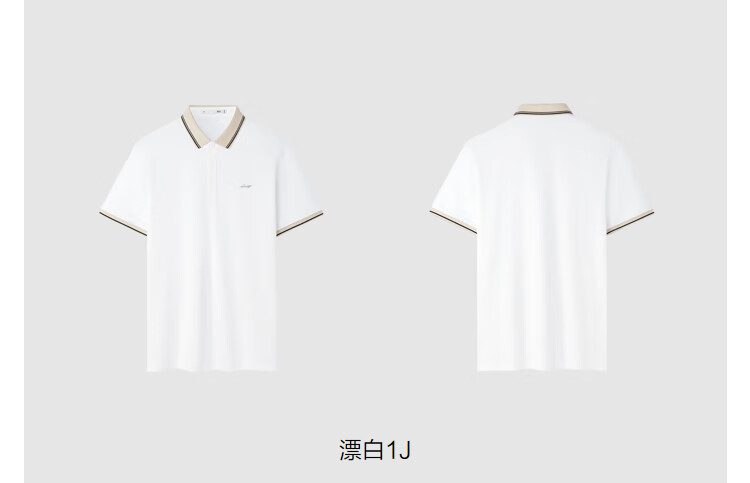 HLA Short-Sleeve Polo Shirt for Men, Lightweight Business Casual Stylish Cool-Feeling Short-Sleeve Shirt for Summer 8