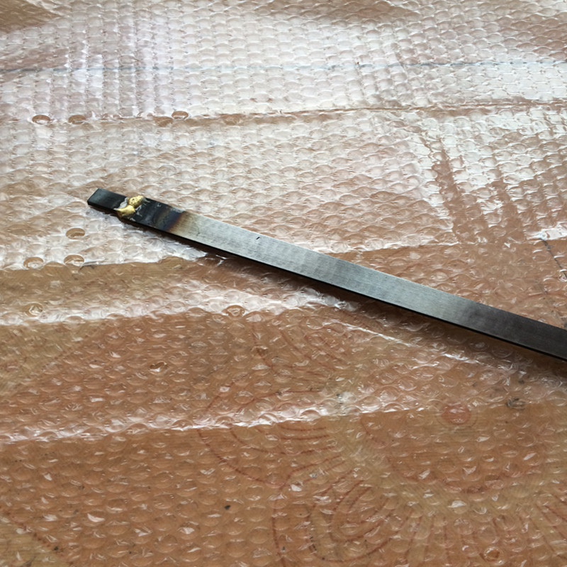 t12a平面刮刀刮研铲刀机床铲刮刀导轨刮刀钳工平面合金铲刮刀 450mm带