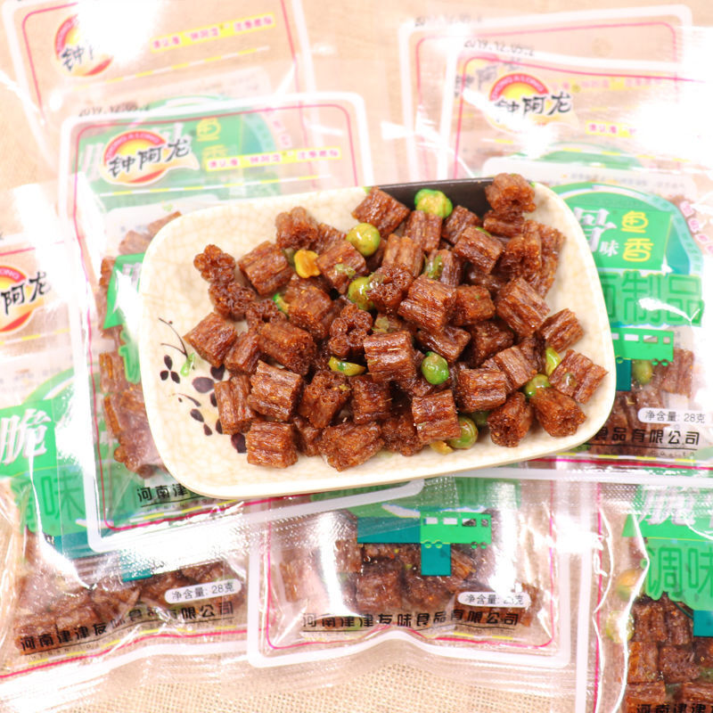 沈峰特产辣条辣块老式整箱辽宁省钟阿龙青豆脆骨辣条60包28g怀旧儿时