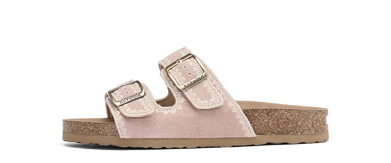 Hotwind Women's Birkenstock Style Summer New Flat Casual Outdoor Lightweight Cork Sandals 20