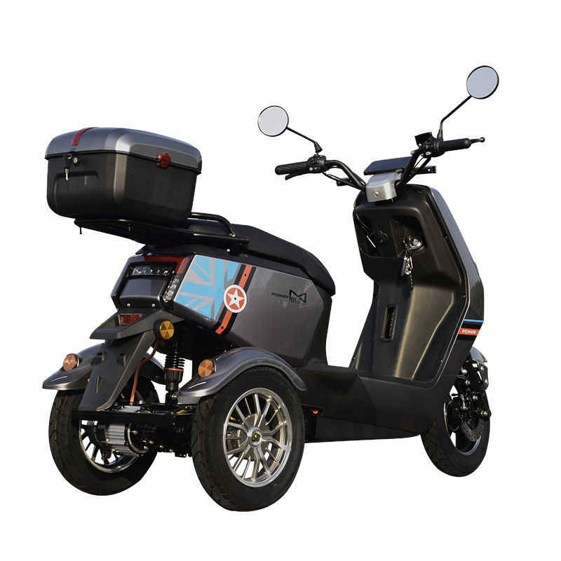 新国标电动三轮车 电动三轮车成人家用72v大功率女性代步接孩子轻便