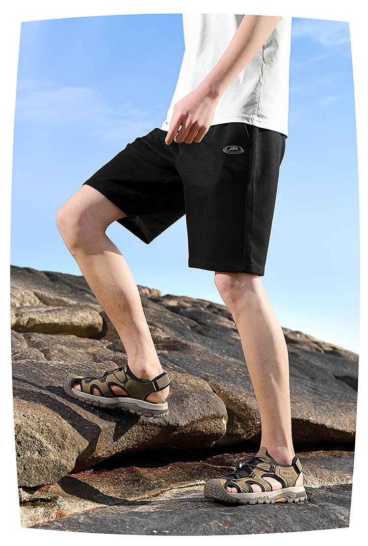 HLA Hailan Home Men's Outdoor Casual Sports Closed-Toe Sandals 2