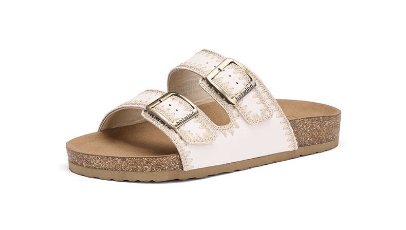 Hotwind Women's Birkenstock Style Summer New Flat Casual Outdoor Lightweight Cork Sandals 24