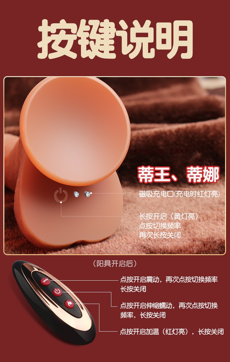 姬欲 情趣用品假阴具仿真阳具假阳器阴茎炮机女性自慰器女插入成人性