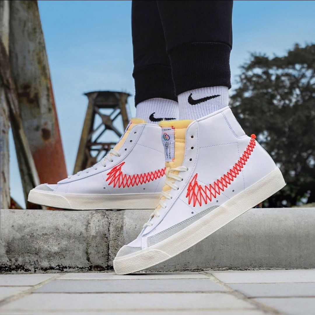 开拓者中帮blazer板鞋中国结电玩像素涂鸦拆钩男女鞋情侣学生潮流n