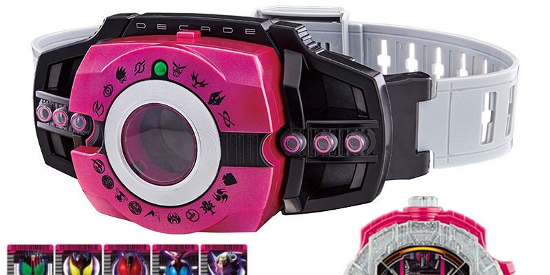 【官方旗舰】假面骑士腰带csm帝骑同款decadedx品红变身 驱动器时表盘