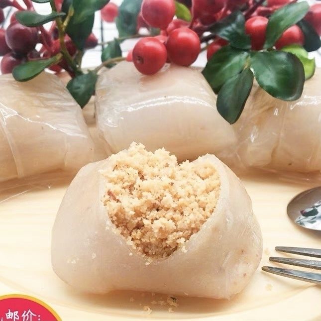 手工糍粑 福建永春闽南特产手工糍粑芝麻海苔味麻薯麻糍糯米团盒装干