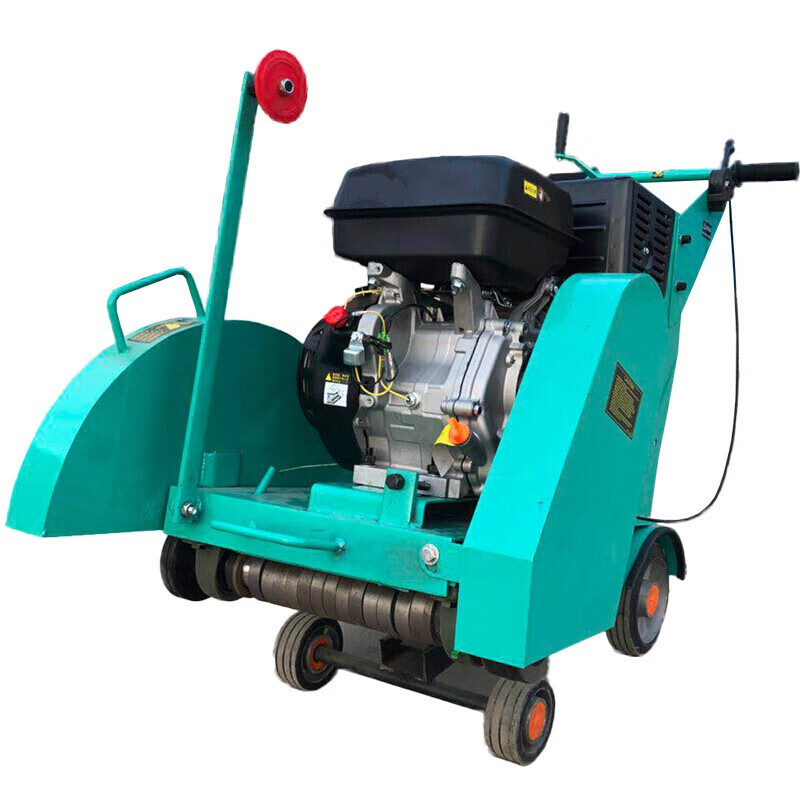 10sm路面刻纹机18片自动行走电动压纹机马路切纹机防滑柴油刻纹切割机
