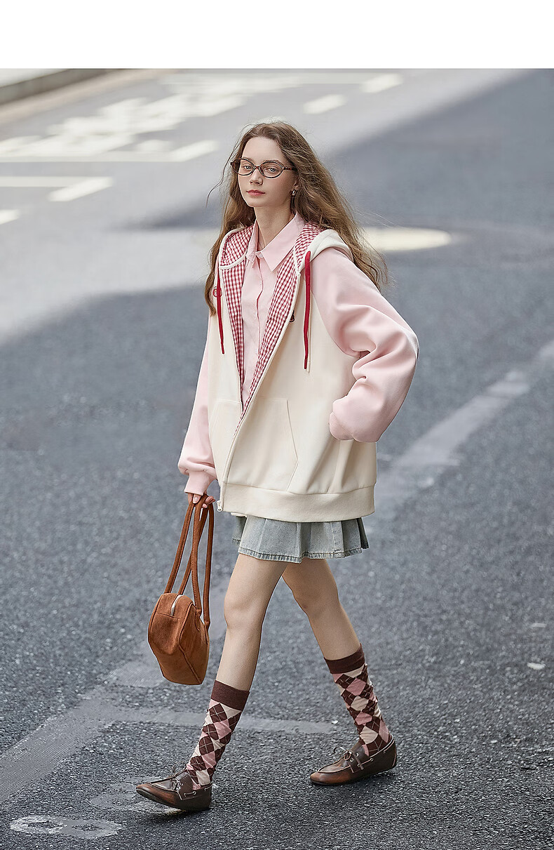 TonLion 2025 Autumn Women's Knitted Raglan Sleeve Long Hooded Coat 6