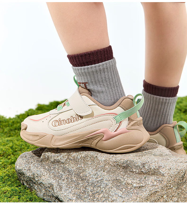 Ginoble Spring Autumn Soft Sole Baby First Walking Shoes Toddler Boys Girls Infant Functional Shoes GW1786 Blue Night 13