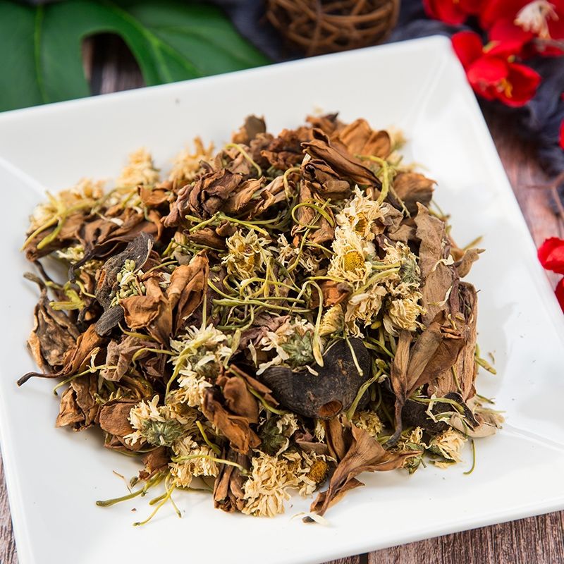 北京同仁堂原料广东凉茶 五花茶 鸡蛋花山银花菊花槐花米木棉花清去热