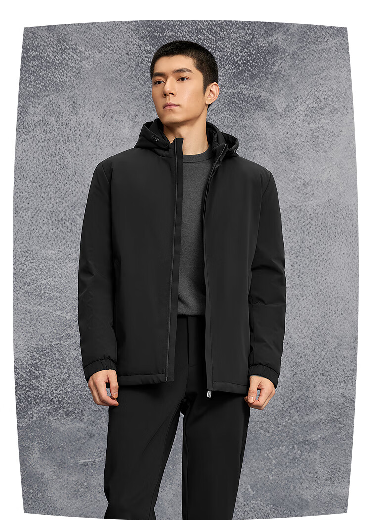 HLA down Jacket for Men, Executive down Coat, Warm Duck Down Outerwear for Men, Autumn And Winter Season, Chinese New Year 3