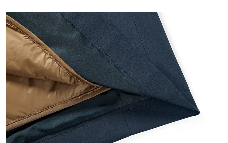 YOUNGOR Men's Winter Goose Down Jacket 90% Down Liner Business Executive Warm Coat 429994 14