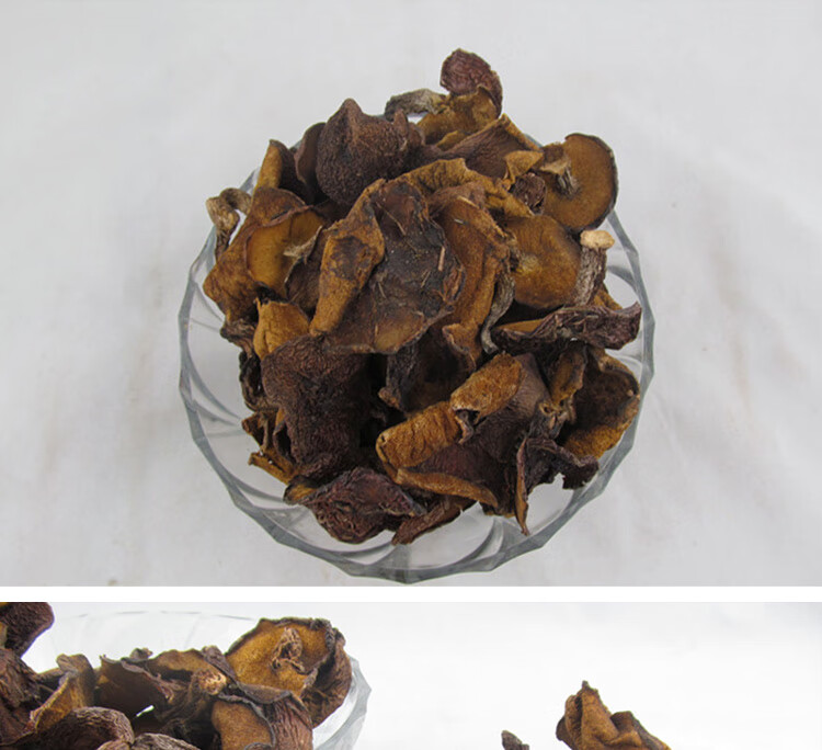 青岛崂山菇松蘑松蛾子酒店特色菜蘑菇炖鸡独特老味道生菌干货新晒