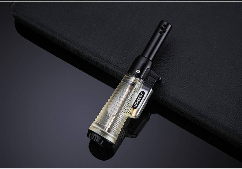 长嘴打火机 长管打火机明火点火器厨房点煤气天然气长嘴电子打火 透明