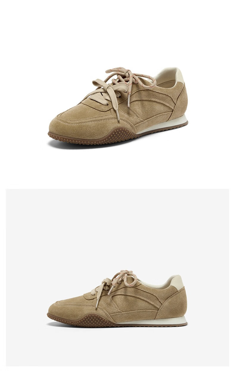 Bata Women's Casual Shoes Spring Autumn Thick Sole Sports Shoes UNX09CM5 Brown Size 38 6