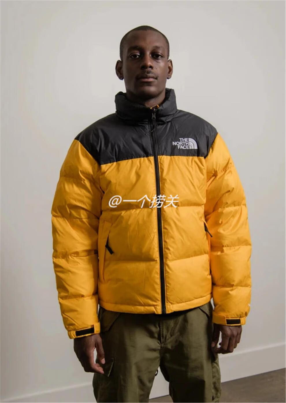 北面(the north face)羽绒服美版现货tnf服1996暴力橙 1990款暴力橙