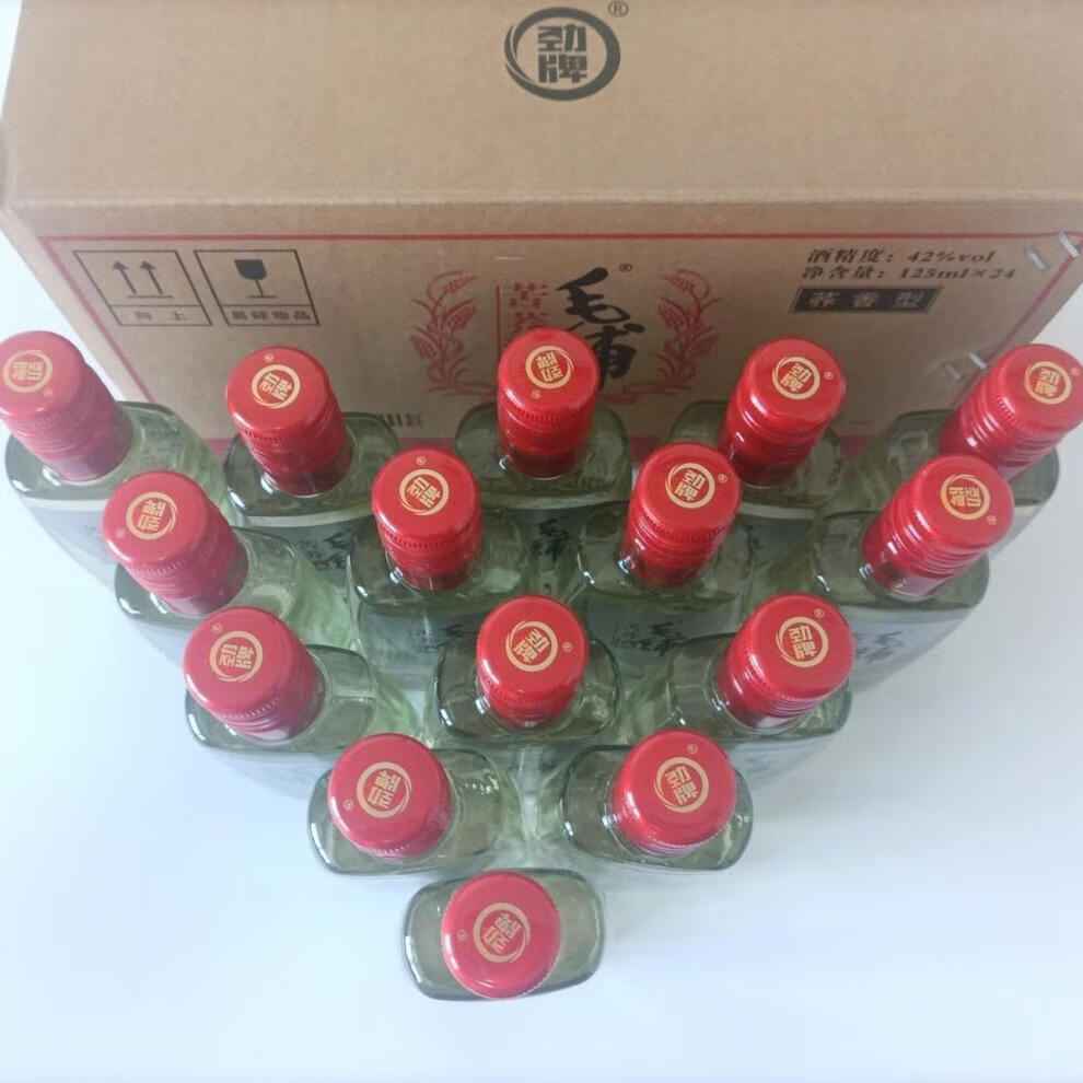 毛铺苦荞酒 劲j牌 125ml *9瓶 42度小荞小瓶苦荞酒 9瓶装【图片 价格