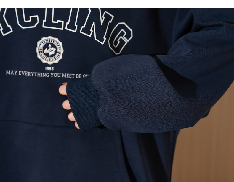 TonLion 2025 Autumn Women's Lapel Color-Block Front Chest College Letter Sweatshirt 12