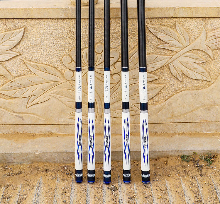 千川鲤巨物版鱼竿四代台钓竿超轻超硬5h28调19调青鲟大物竿鲢鳙竿暴力