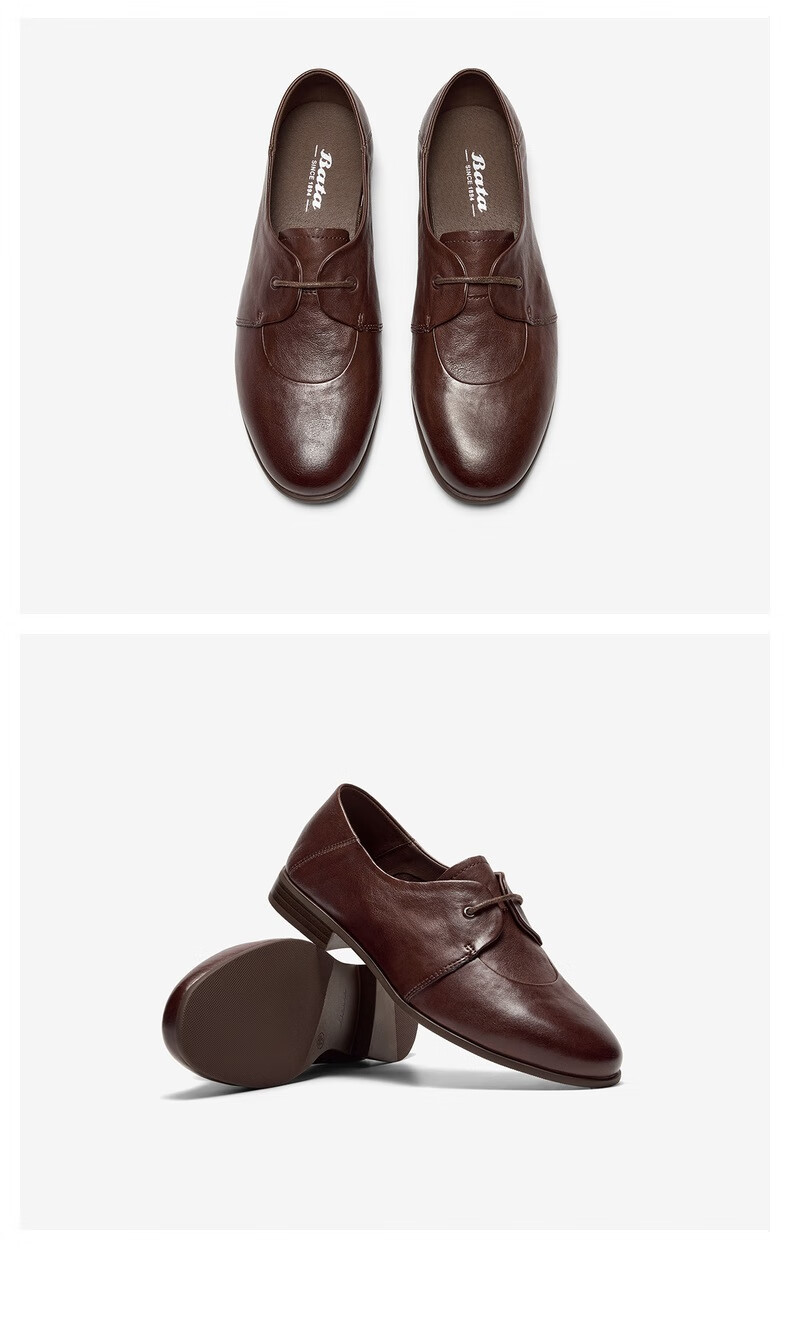 BataBata Oxford Leather Commuter Women's Shoes Spring Autumn YR01DCM5 4