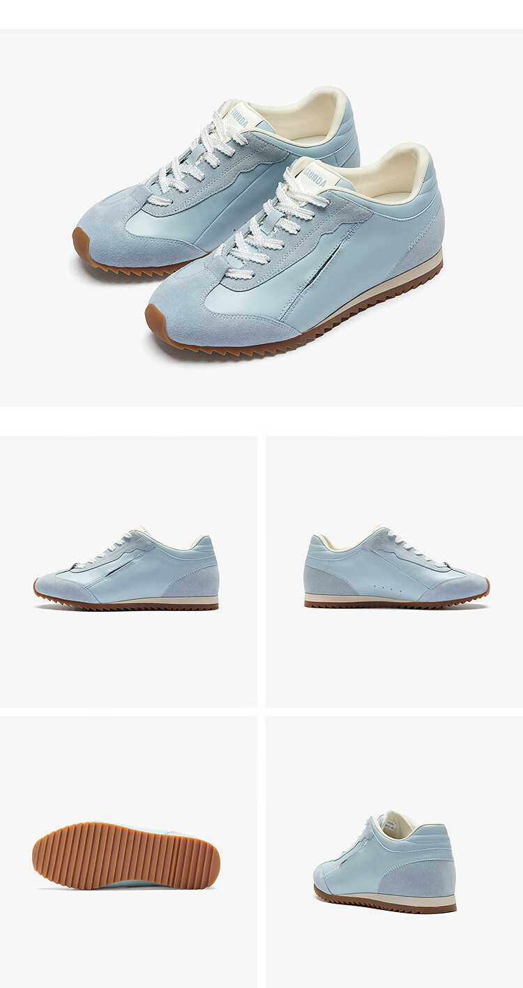 Le Saunda Meteor Dance Genuine Leather Casual Sports Height-Increasing Agan Training Shoes Women 19101 Cream White OWL 36 13