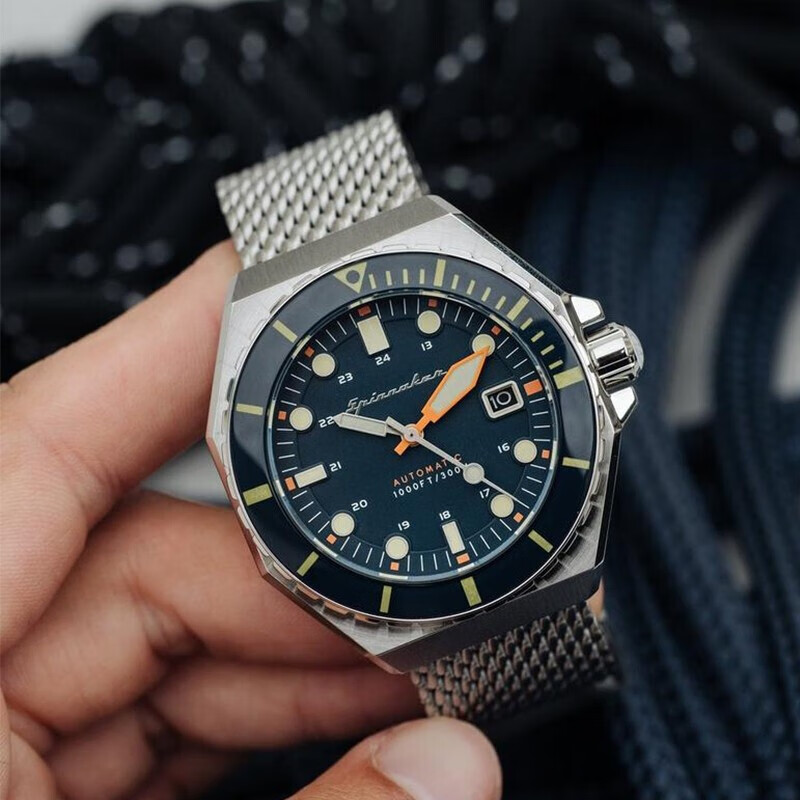 spinnaker三角帆dumas系列多功能防水时尚自动机械男士手表 sp-5089