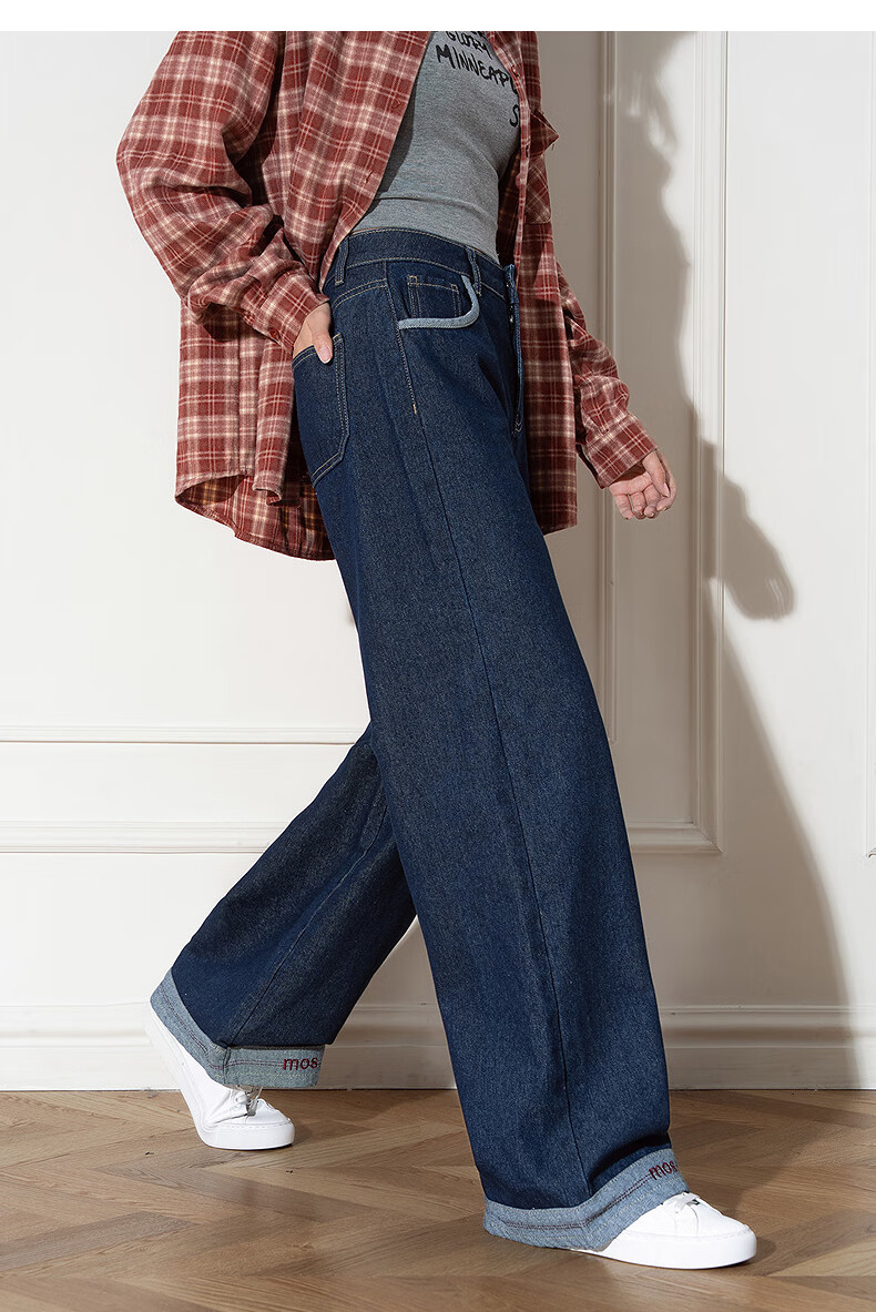 TonLion 2025 Autumn Winter Women's Denim Pants 12