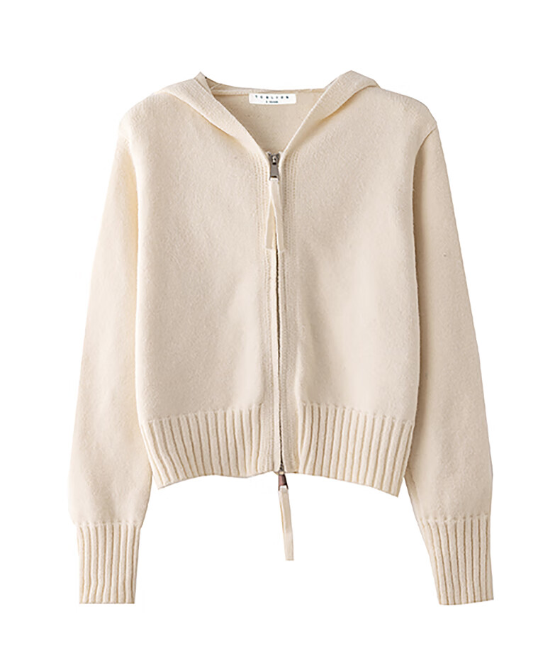 TonLion 2025 Autumn Winter Versatile Double-Head Zipper Women's Hooded Cardigan 15