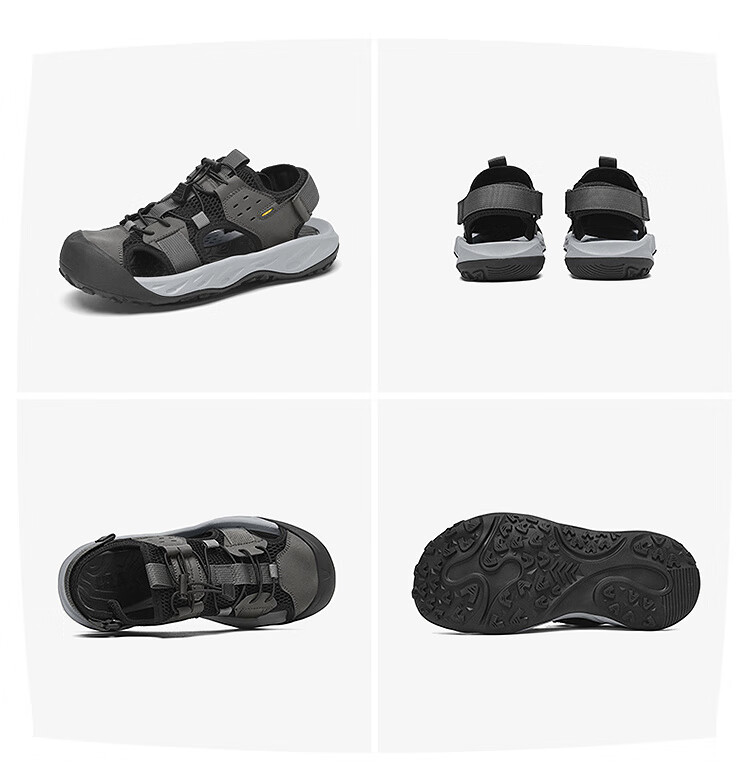 HLA Hailan Home Men's Sports Sandals Durable Hiking Beach Shoes 18