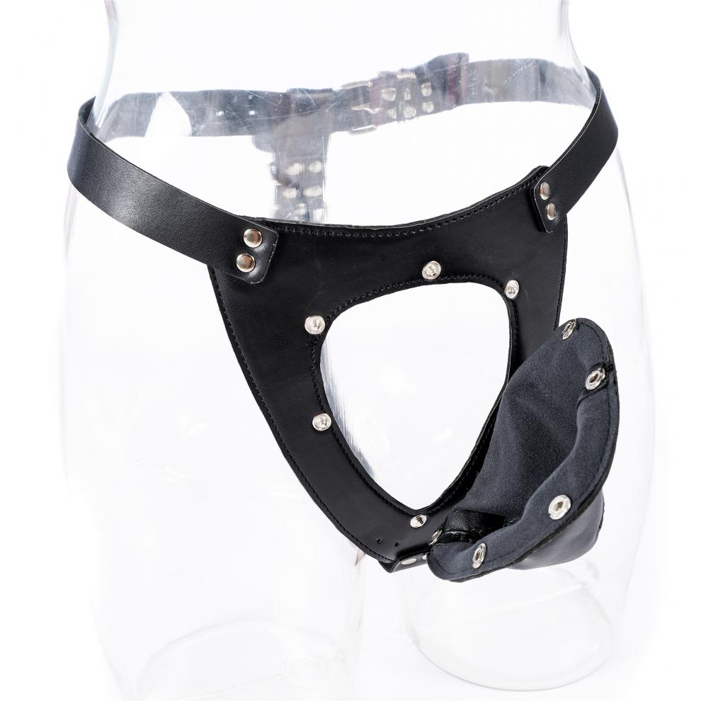 sexy mens pu leather panties detachable cock cage【图片 价格