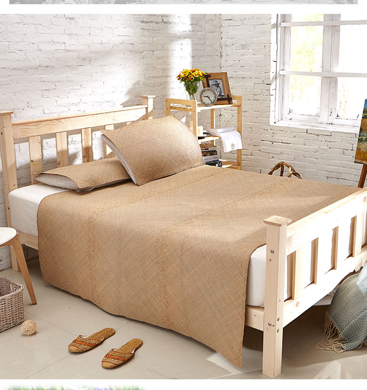 台湾马兰草席 包记马兰草席 特细加厚扁草纯手工折叠席子 加厚特细7.