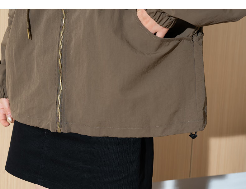 TonLion 2025 Autumn Women's Hooded Short Jacket 12