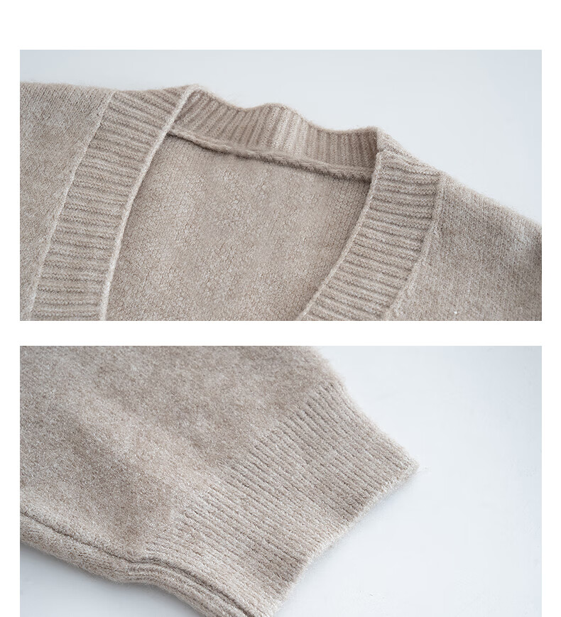 TonLion 2025 Autumn Winter Casual Loose Simple Versatile Cardigan Jacket for Women 9