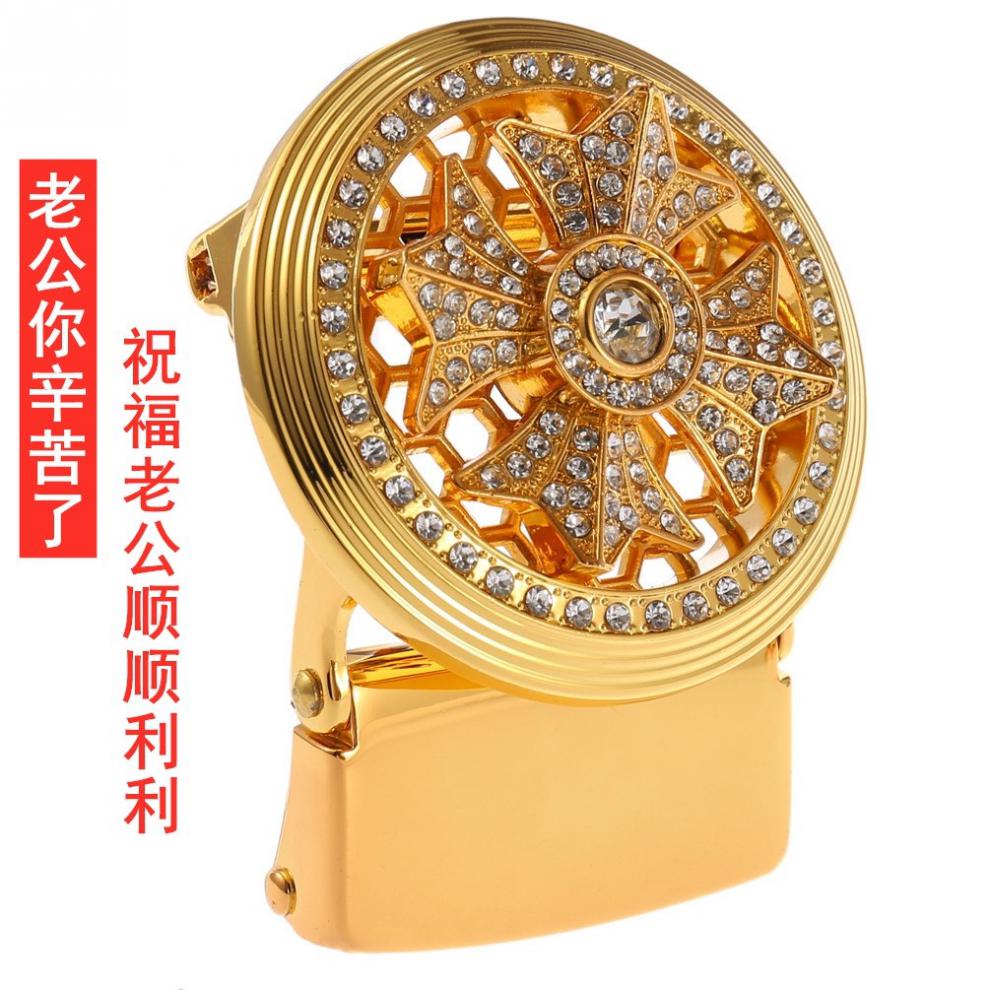 景介牛转乾坤皮带男士韩版商务时来运转十二生肖旋转腰带汇旺商城一条