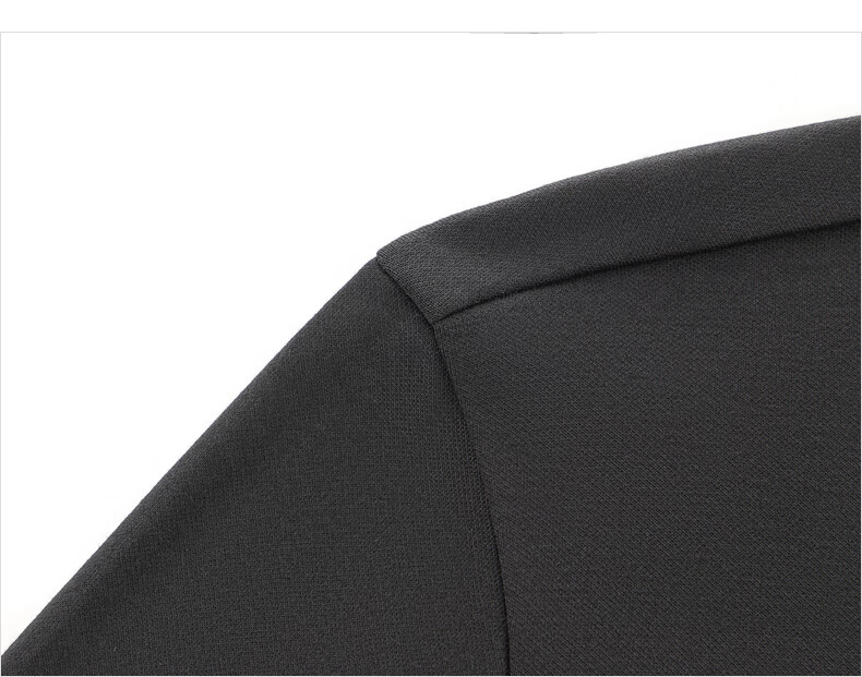 SEVEN Long Sleeve Polo Shirt Men Autumn Winter Warm Fleece Collar 17