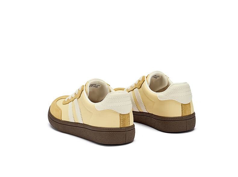 Hotwind Mall Matching Women's Shoes, Dexun Shoes, 2025 Autumn New Women's Retro Color-Block Spliced Soft-Soled Casual Sneakers 21