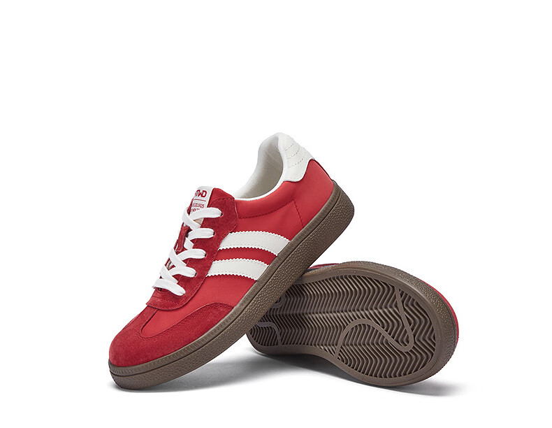 Hotwind Mall Matching Women's Shoes, Dexun Shoes, 2025 Autumn New Women's Retro Color-Block Spliced Soft-Soled Casual Sneakers 16