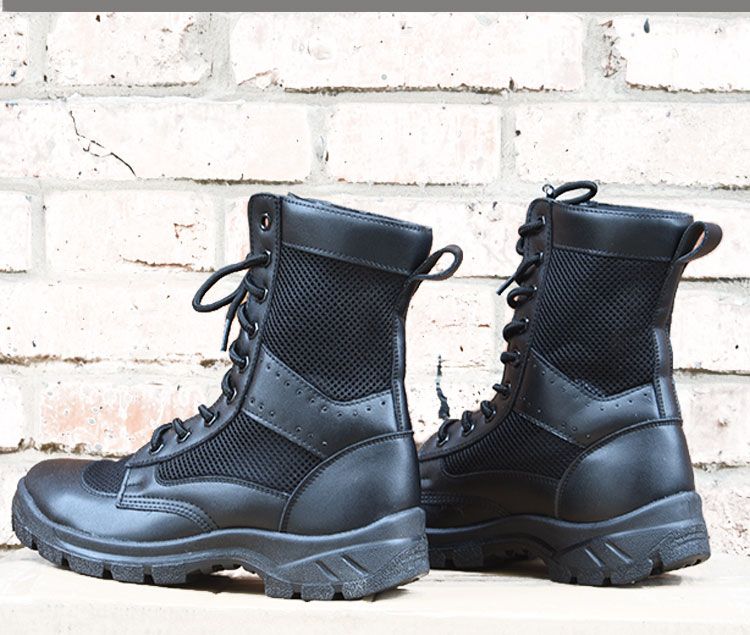 特战靴陆战队登山鞋夏季超轻网眼作战靴户外透气女作战训靴子耐磨男
