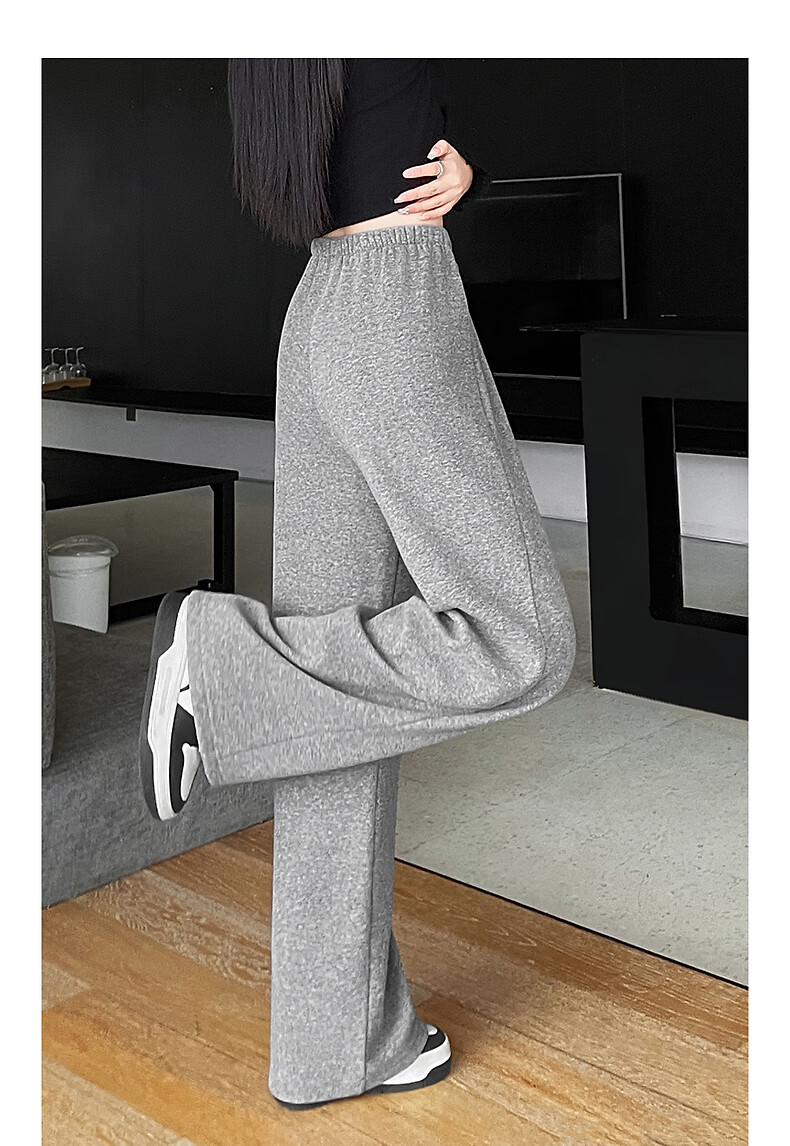 TonLion 2025 Winter Women's High-Waist Straight Casual Pants 3