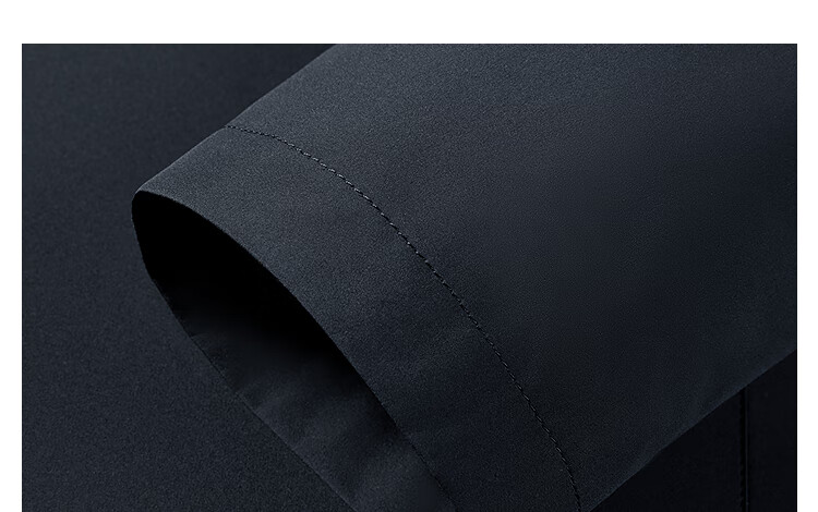YOUNGOR 25th Anniversary Autumn Winter New Executive Business Lapel Down Coat with Goose Down Lining Navy Blue 175/96A 9