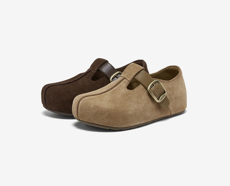 BASTO 26 Spring Birkenstock Vintage Outdoor Flat Casual Women's Slip-On Shoes B9539AM6 Camel 36 3